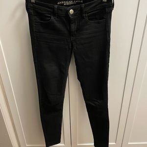 American Eagle 4xl black skinny jeans